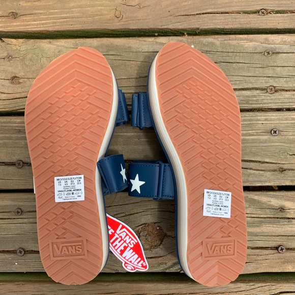 HP 🥳🎉 NWT Vans Star Platform Slides Size 7 - Picture 8 of 8
